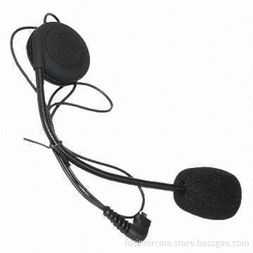 Waterproof Bluetooth Helmet Intercom with Talking Range Up to 500 Meters